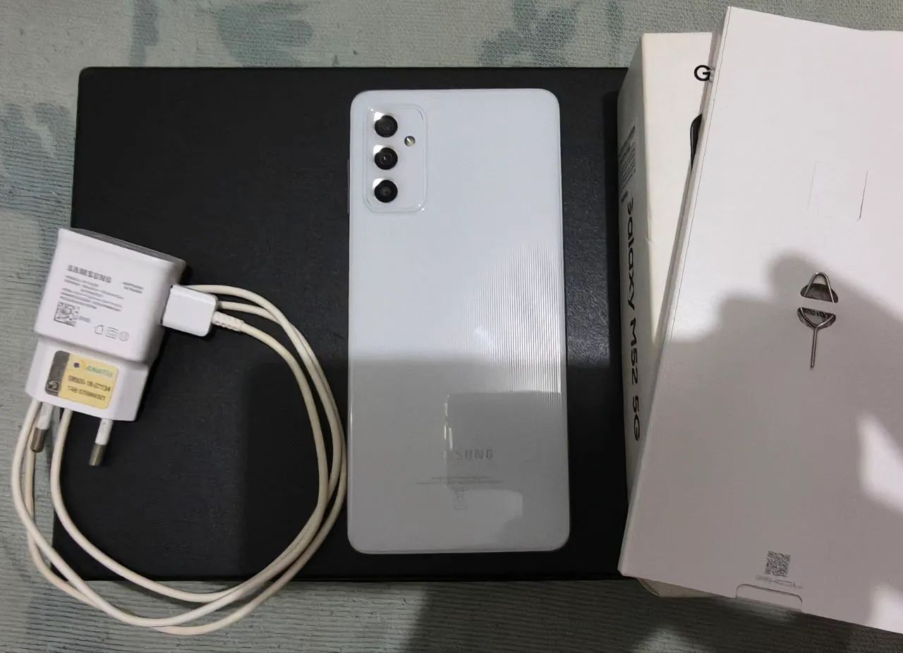 Galaxy M52 5G Branco NFC 128gb Completo - Foto 4