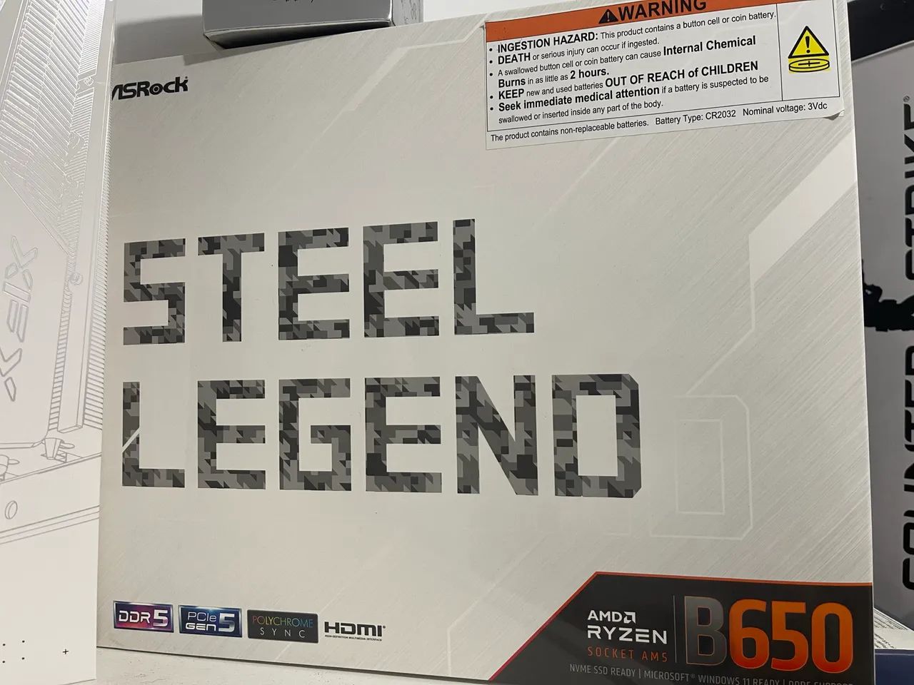 PC RX 7800XT com Ryzen 5 9600X e 32GB DDR5 - Foto 5