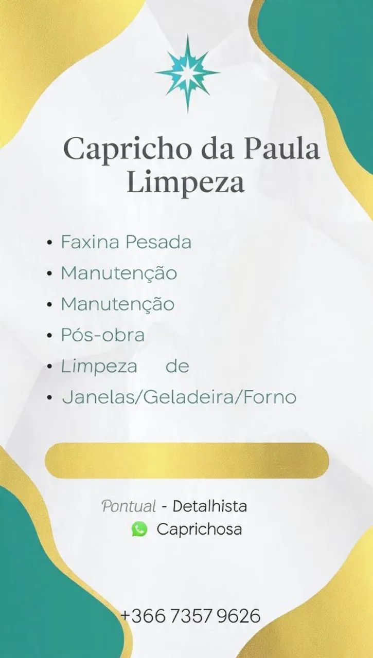 Faxina da Paula 