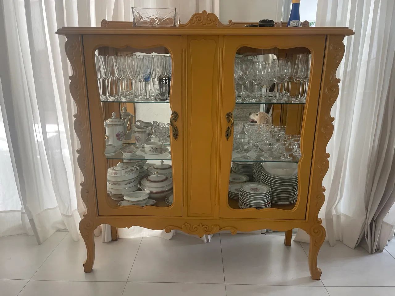 Cristaleira vintage