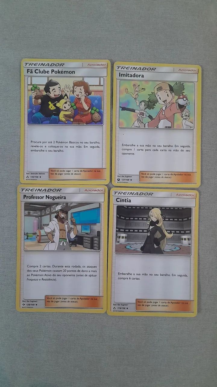 Carta POKÉMON treinador