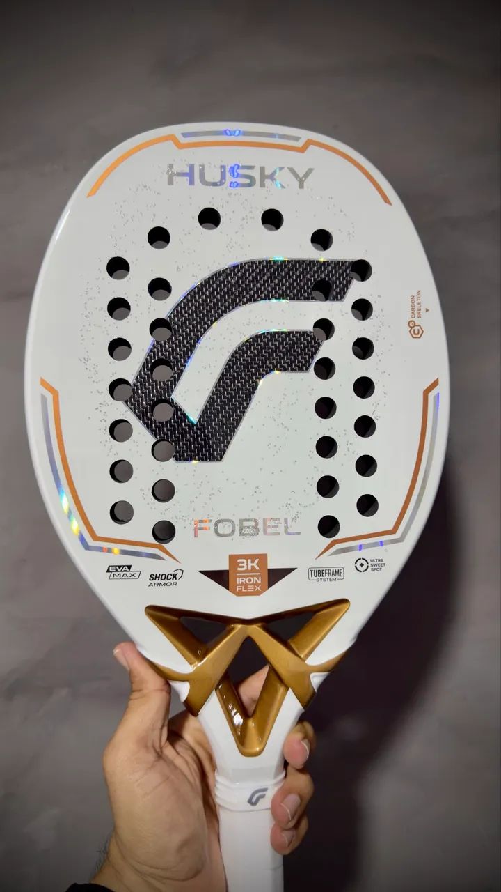 Raquete de beach tennis Husky 2026 Fobel - Foto 2