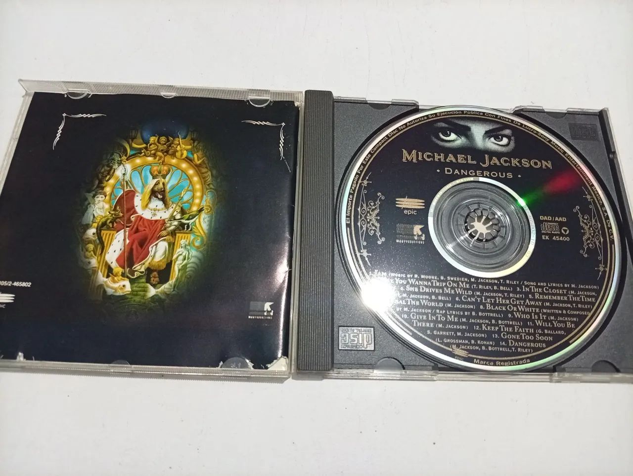 Cd Michael Jackson Dangerous - CDs, DVDs etc - Vila Duarte, São