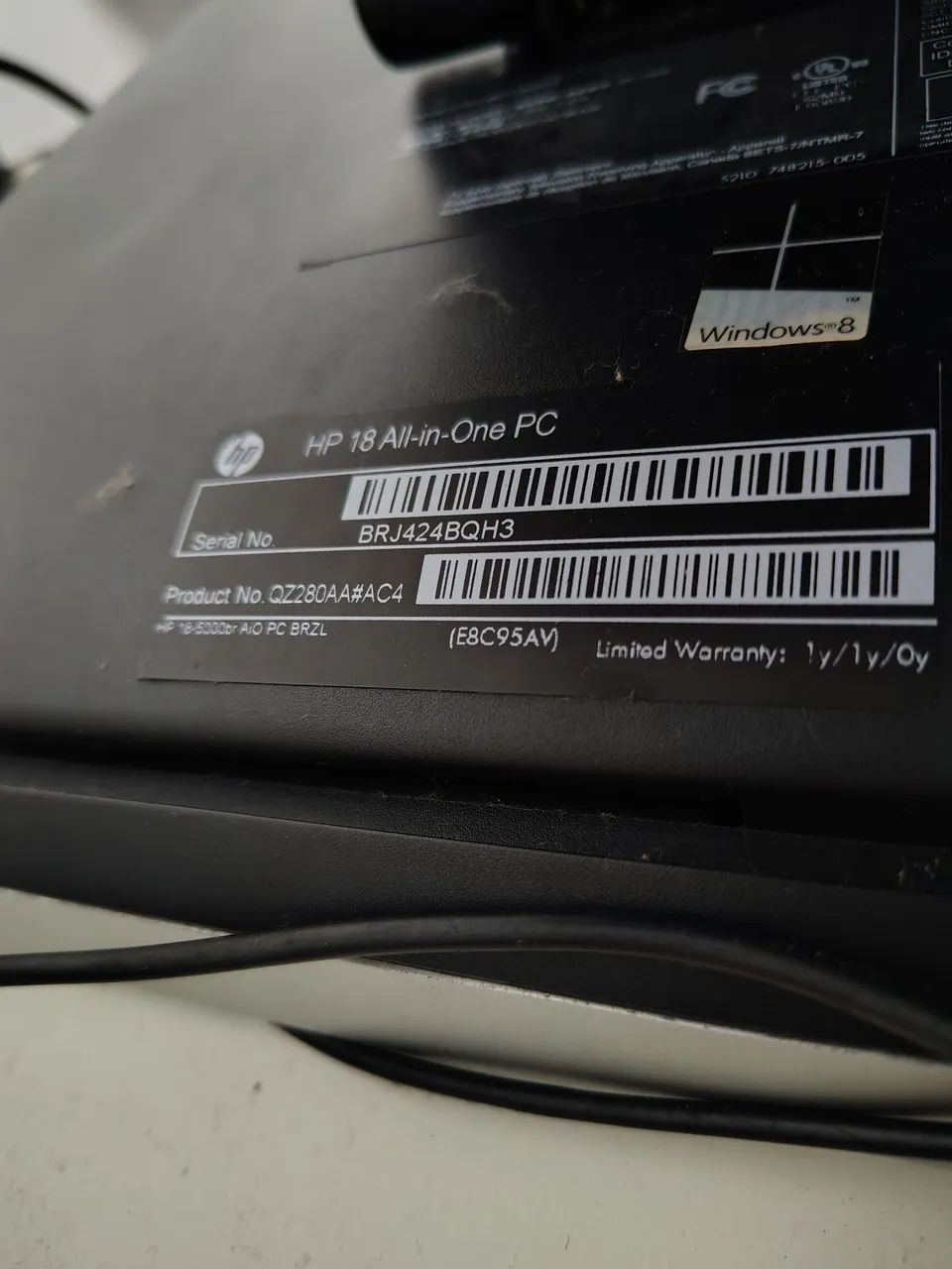 Vendo Notebook Hp 18 All-in-one Pc  - Foto 5