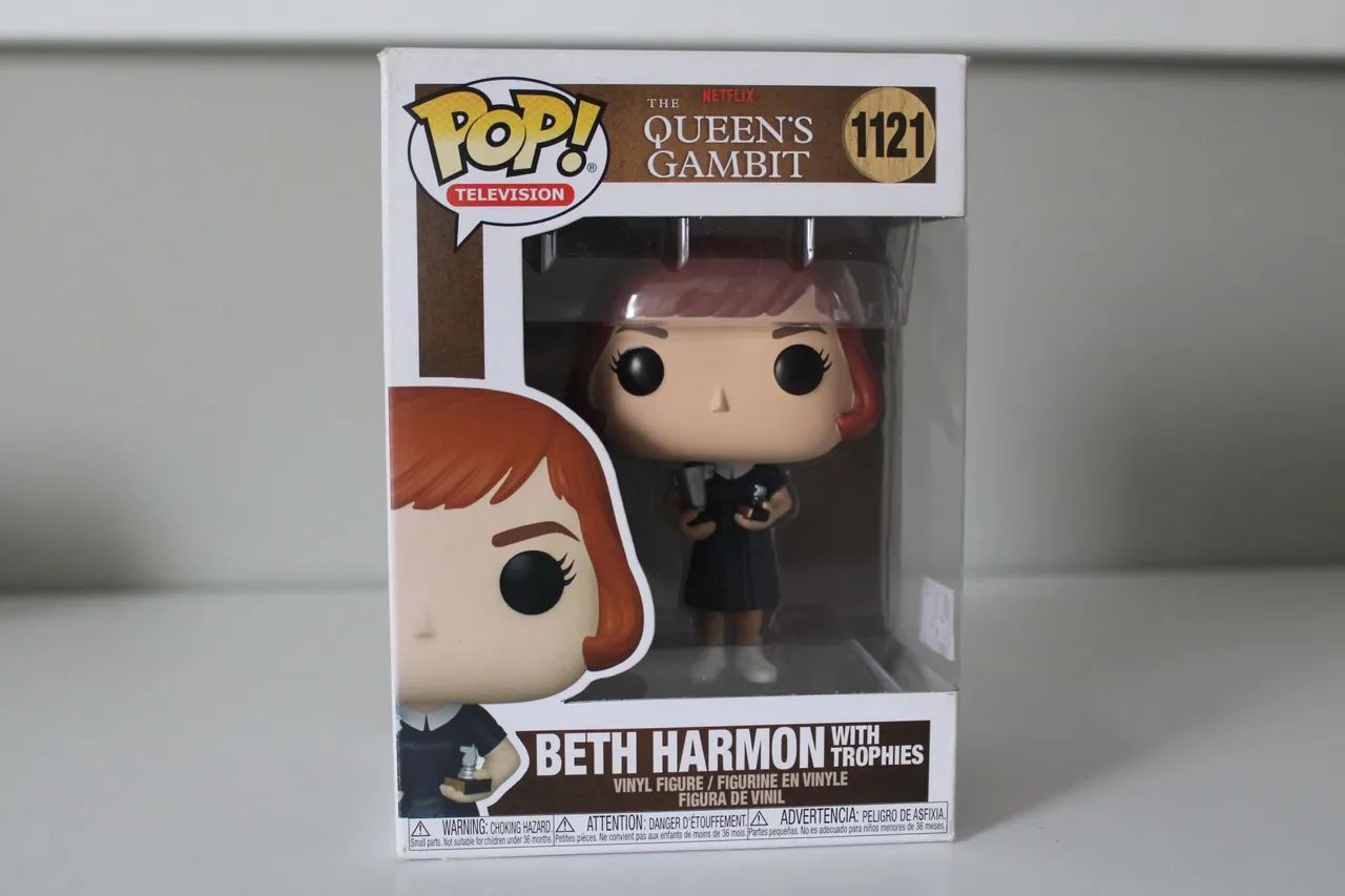 Funko Pop Beth Harmon, 1121 - Queen Gambit / O Gambito da Rainha - Foto 2