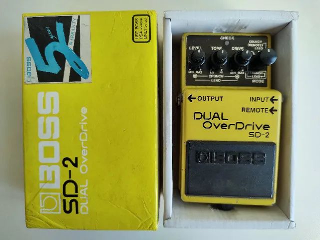 最終価格　早い者勝ち　BOSS DUAL OverDrive SD-2 BOSS SD-2 DUAL OverDrive（中古/送料無料）【楽器検索デジマート】