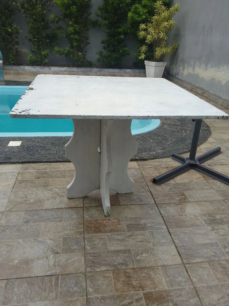 Mesa de pedra 95x95 