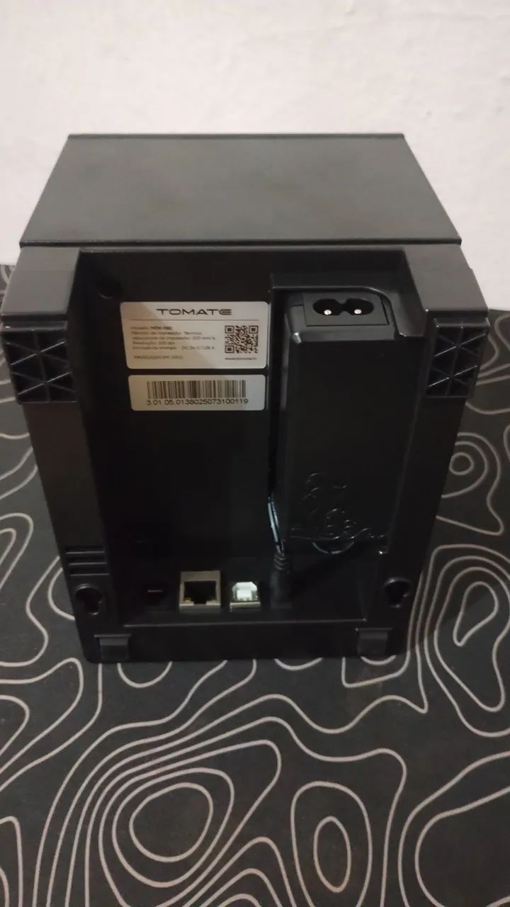 Impressora Térmica Tomate MDK-082 USB/LAN Semi-Nova + 3 Bobinas - Foto 4