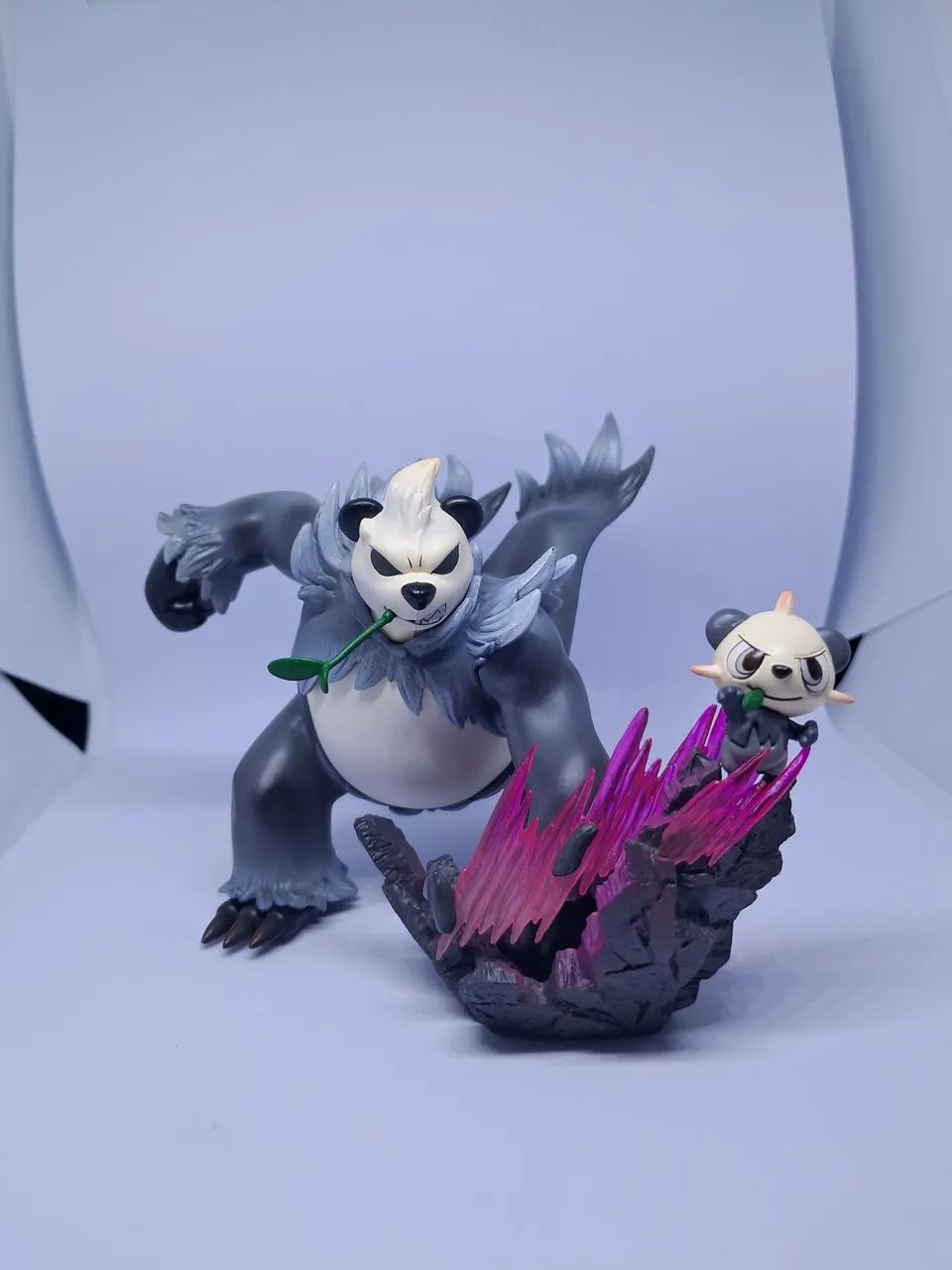 Action Figure Pokémon - Pangoro e Pancham 10cm
