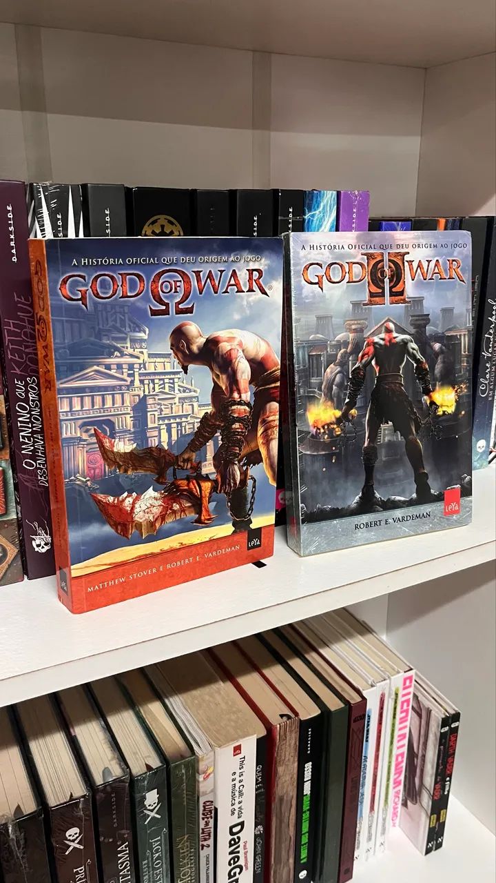 Box god of war volume 1 e 2