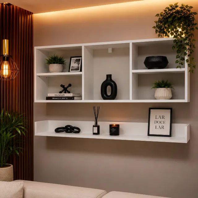 Nicho com Prateleira em MDF - Prático e Versátil - Foto 5