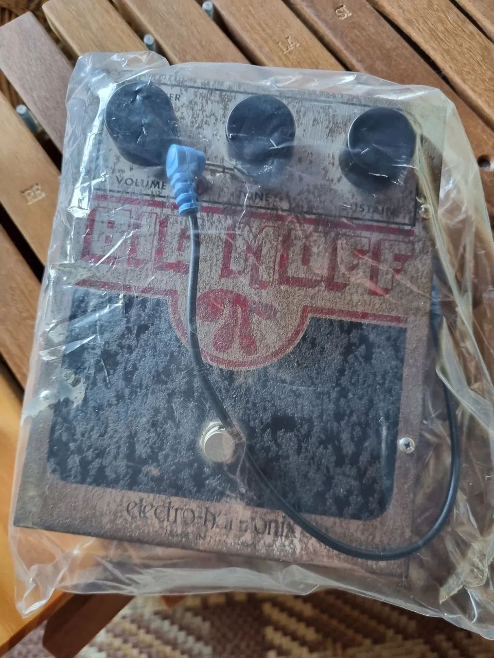 Big Muff PI pedal - o original Eletro Harmonix - Foto 3