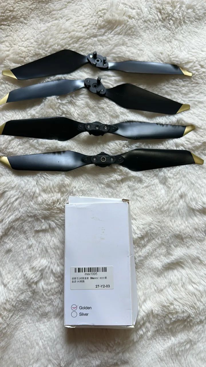 Hélices de Baixo Ruído 8331F para Drones Mavic Pro Mavic Platinum  - Foto 3