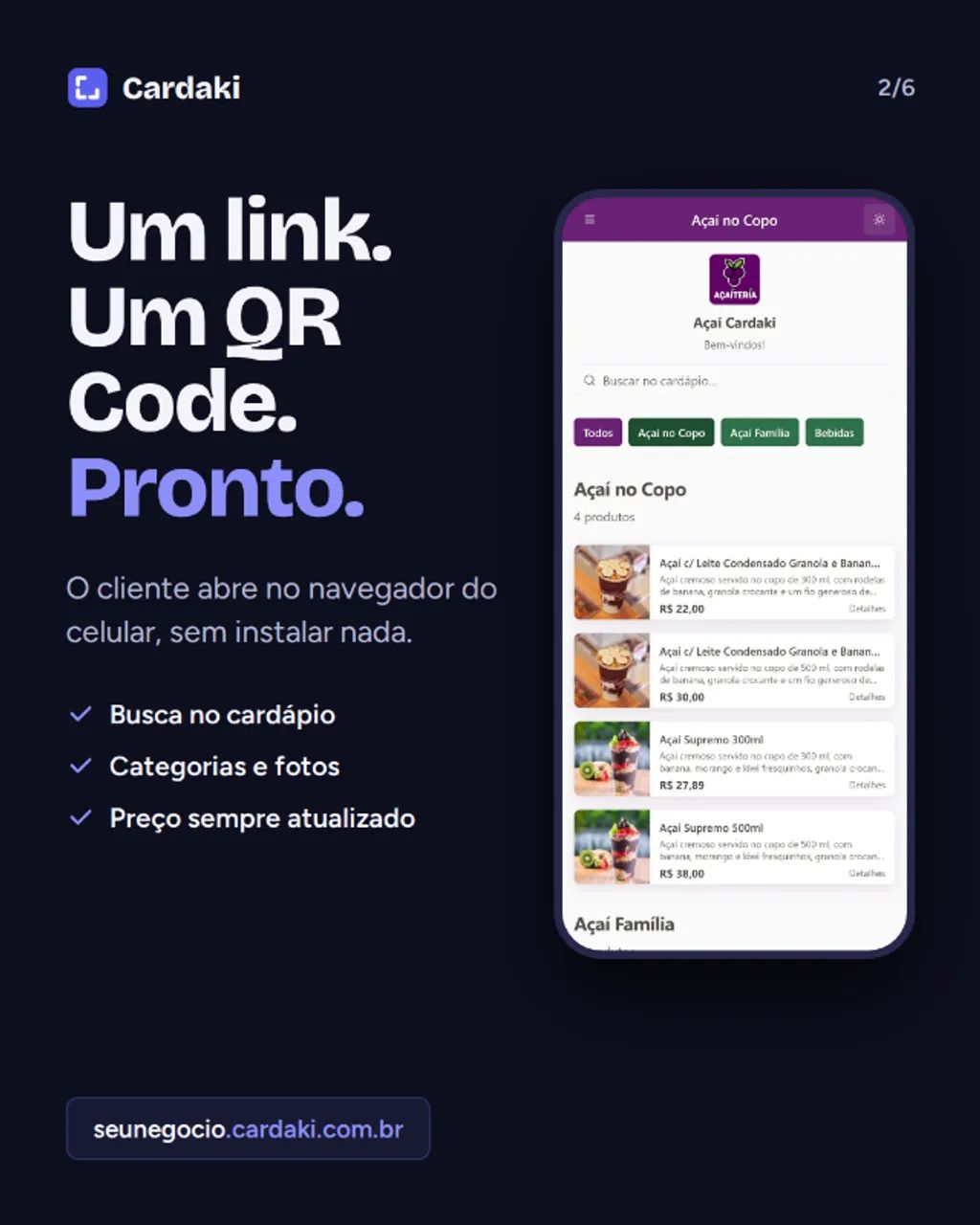 Cardápio Digital GRÁTIS - Foto 3