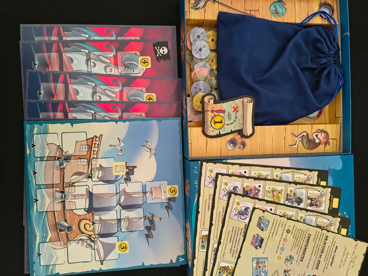 Jogo Captain Flip com expansão  - Foto 2