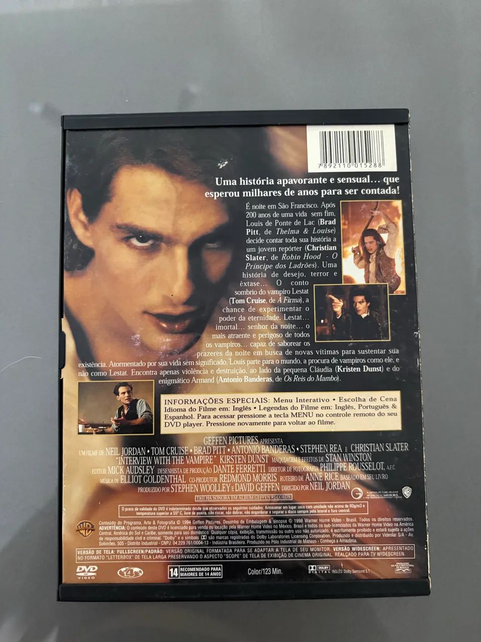 DVD Entrevista com o Vampiro (Interview with the Vampire) - Foto 3