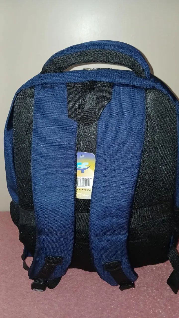MOCHILA AZUL - NOVA E PRONTA ENTREGA - Foto 5
