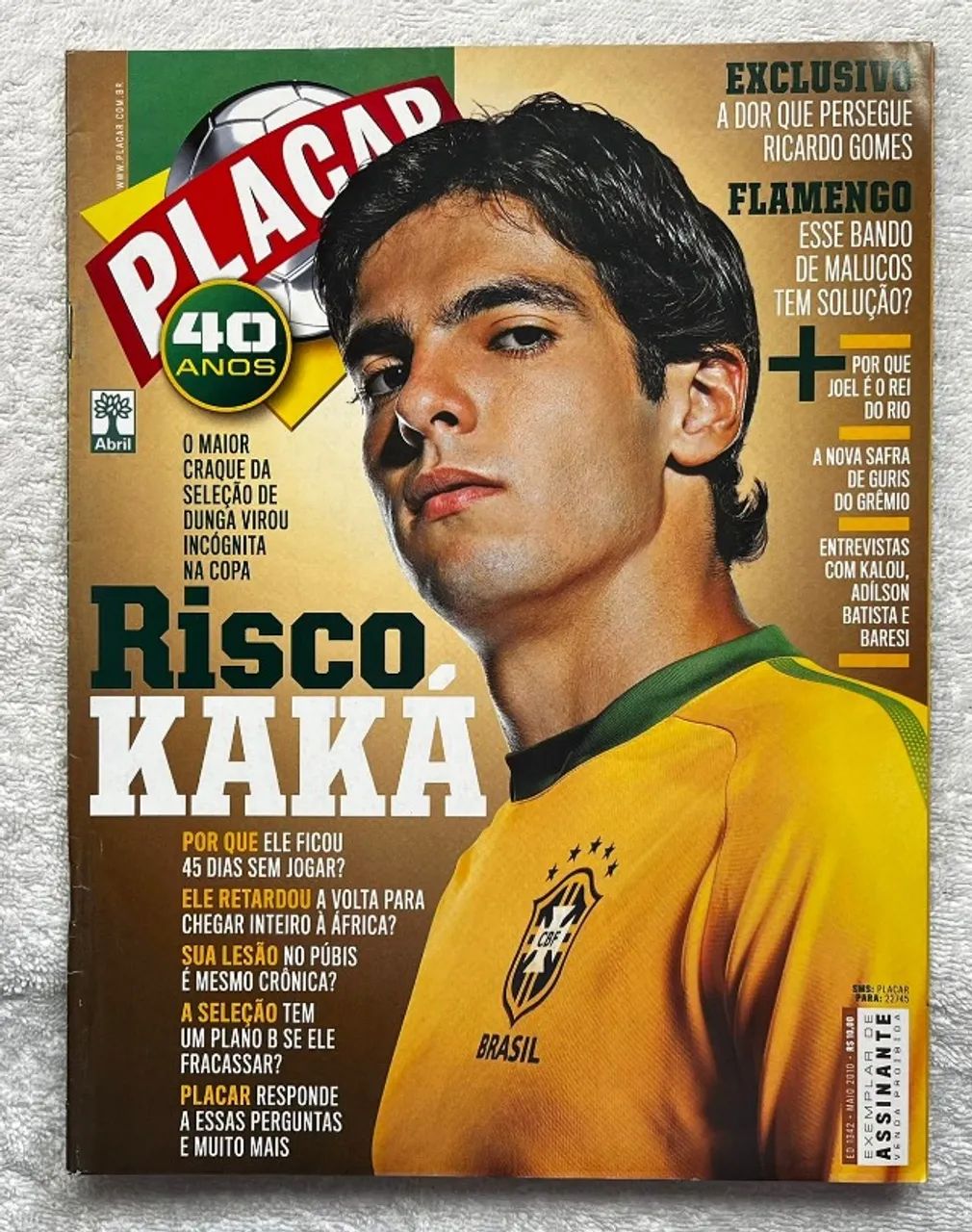 Revista Placar Edição 1342- Maio 2010