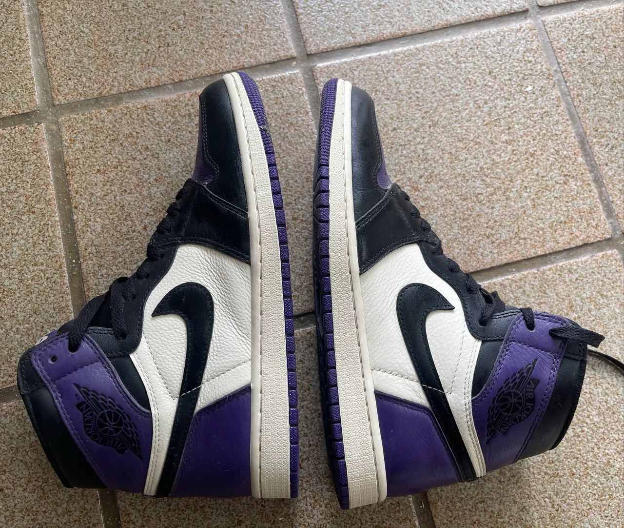 Tenis Nike Air Jordan 1 Retro High Court Purple 1.0 - Calçados