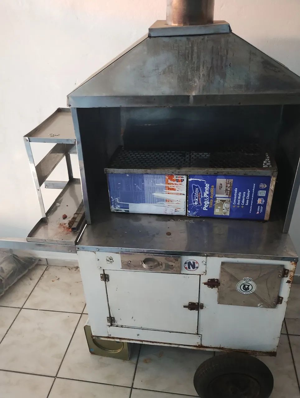 Carrinho de churrasco 