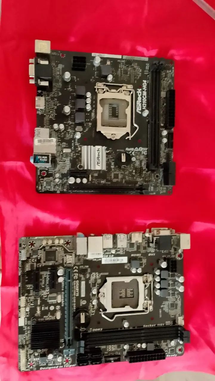 Vendo duas placas mãe com defeito  - Foto 3