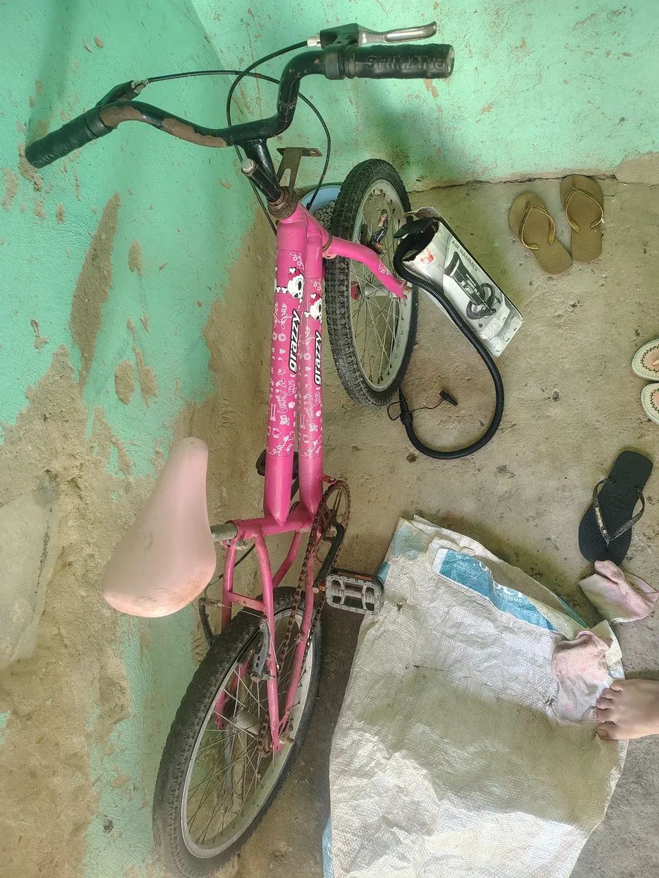 Bicicleta aro 20 em boas condições  - Foto 3