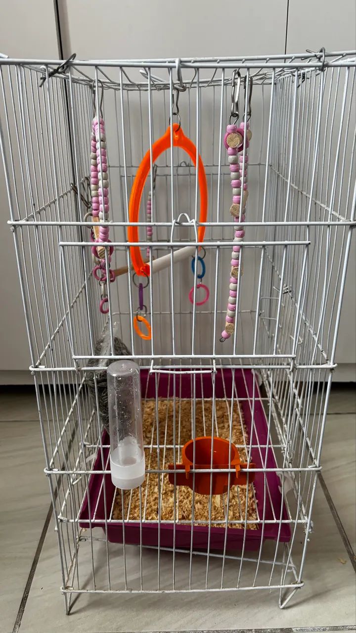 Gaiola com kit completo  - Foto 4