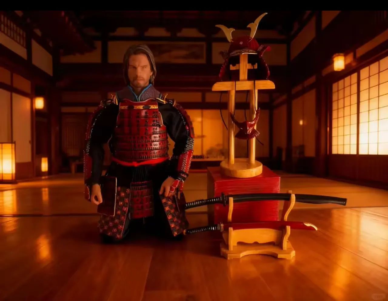 Último samurai 1/12 dstoys action figure tom cruise  - Foto 2