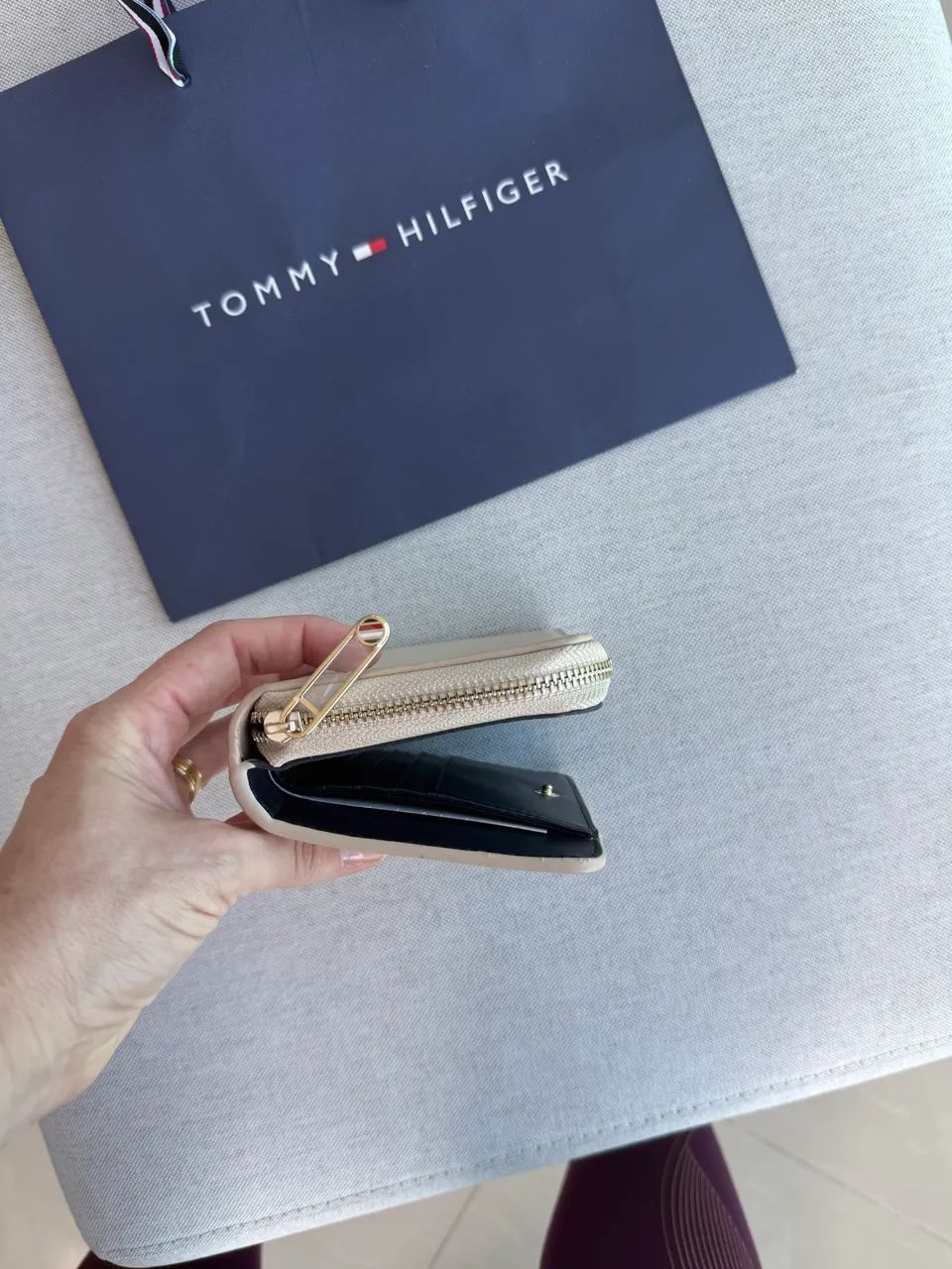 Carteira Tommy Hilfiger nova original - Foto 2