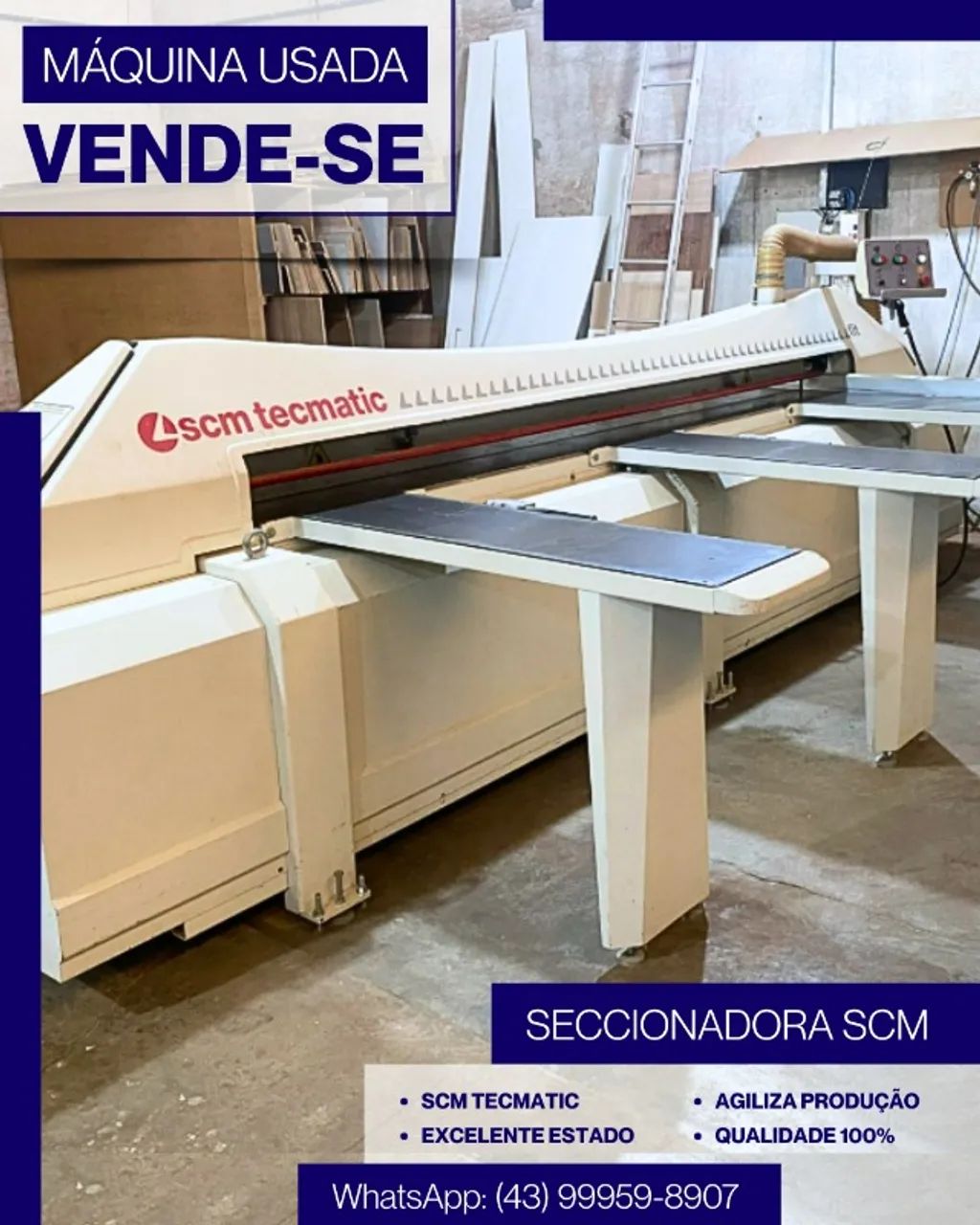 Máquinas usadas para marcenaria! - Foto 3