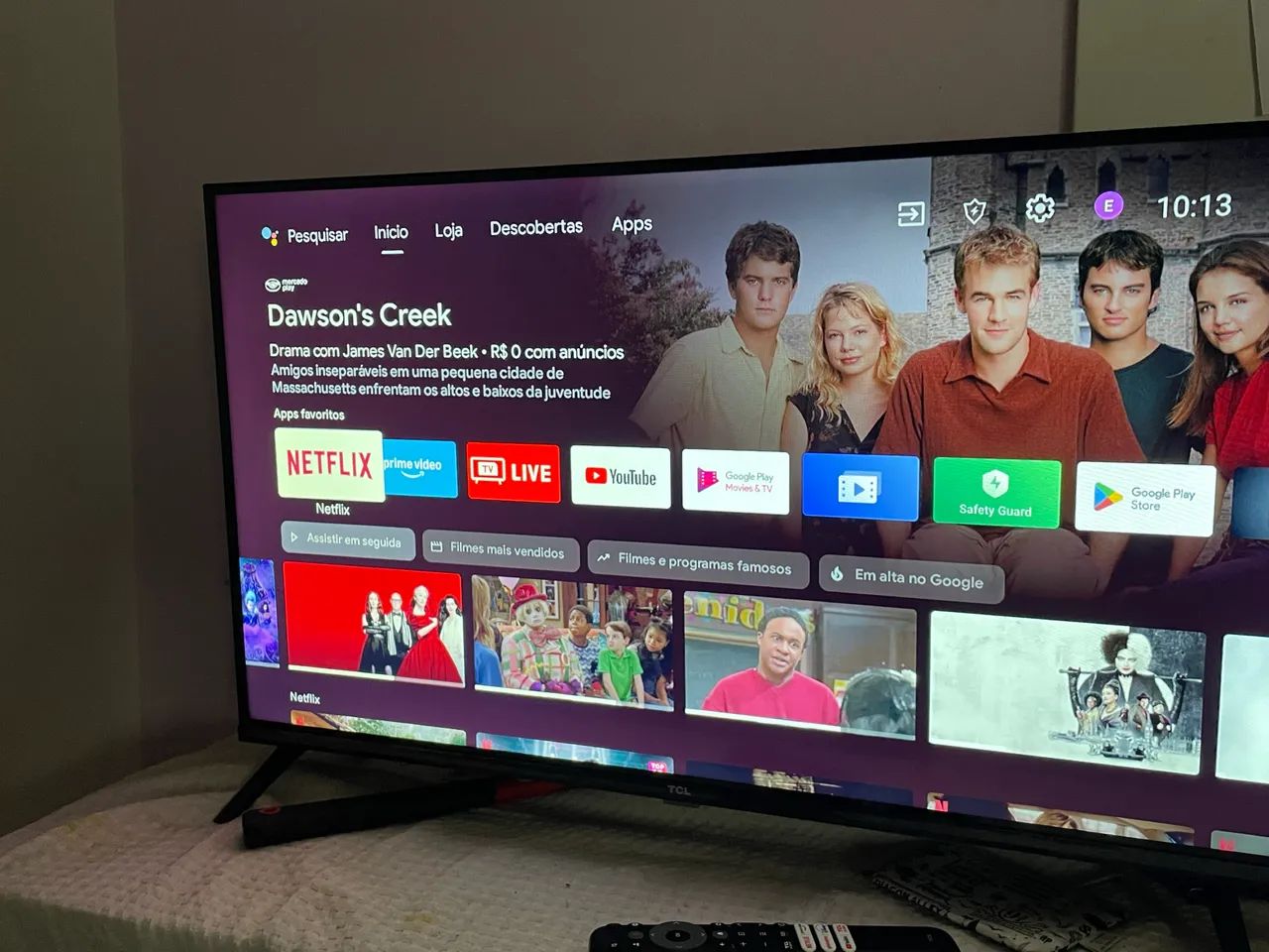 Tv 32 polegadas smart tudo perfeito estado