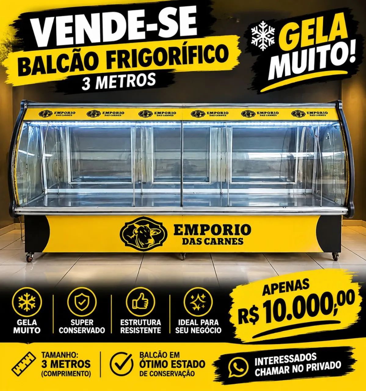 BALCÃO FRIGORÍFICO 