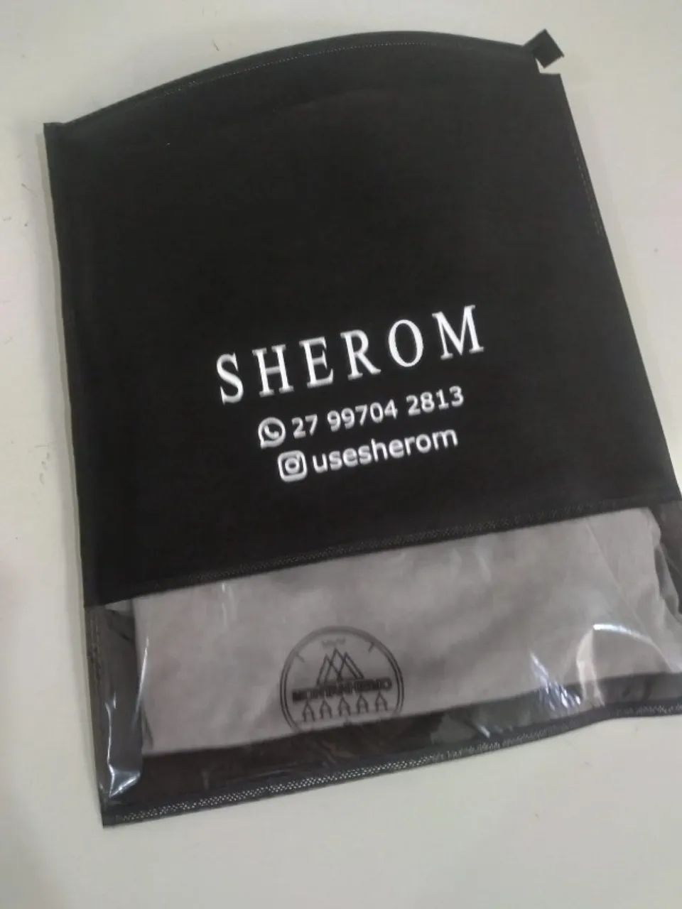 Saquinho em TNT com Cordão e Visor - Foto 2