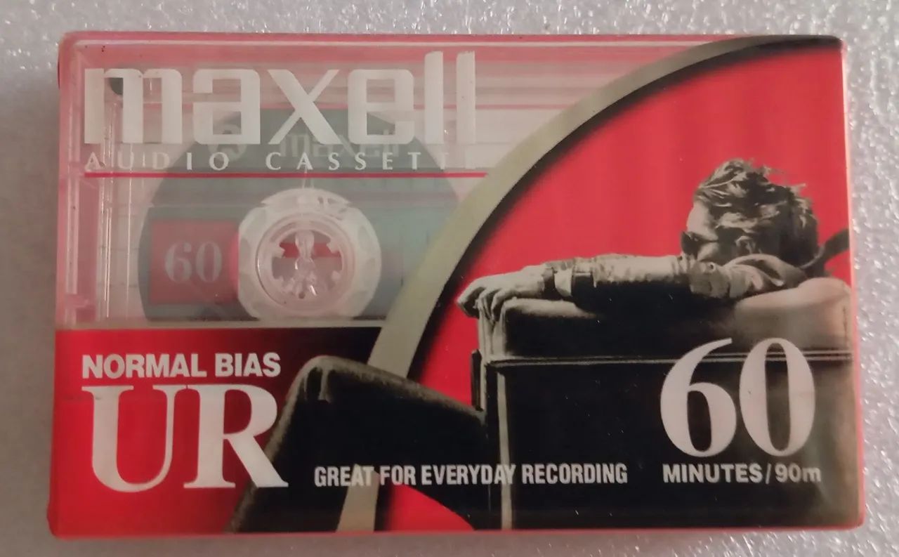 Fita cassete Maxell