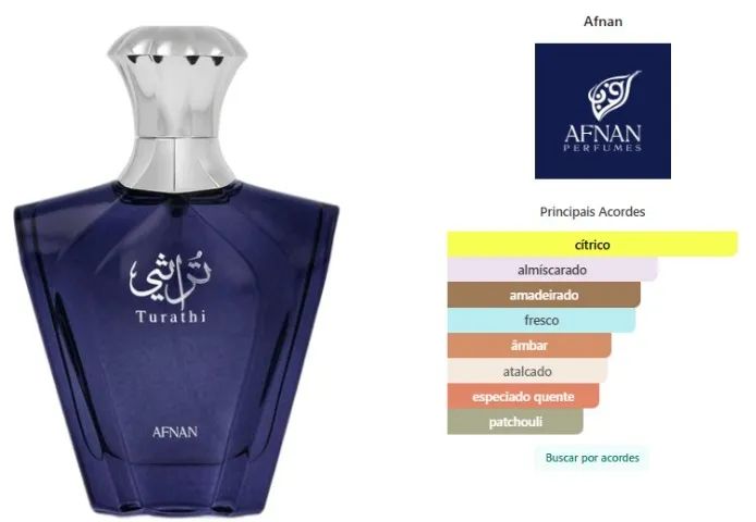 Perfume Afnan Turathi Blue Eau de Parfum 90ml - Foto 4