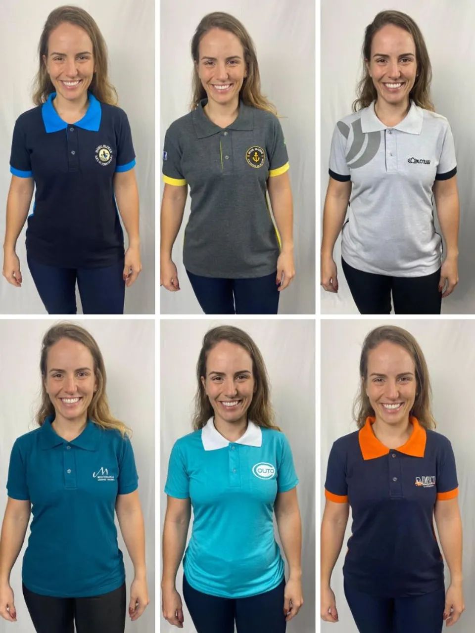 Gola Polo Bordada - Estampada  - Foto 4
