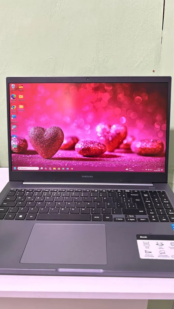 Notebook Samsung Cinza 4GB 256