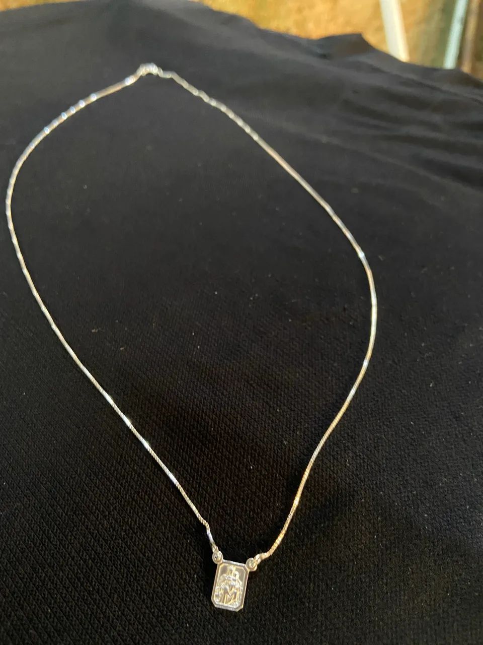 Escapulário 70cm prata 925 - Foto 5