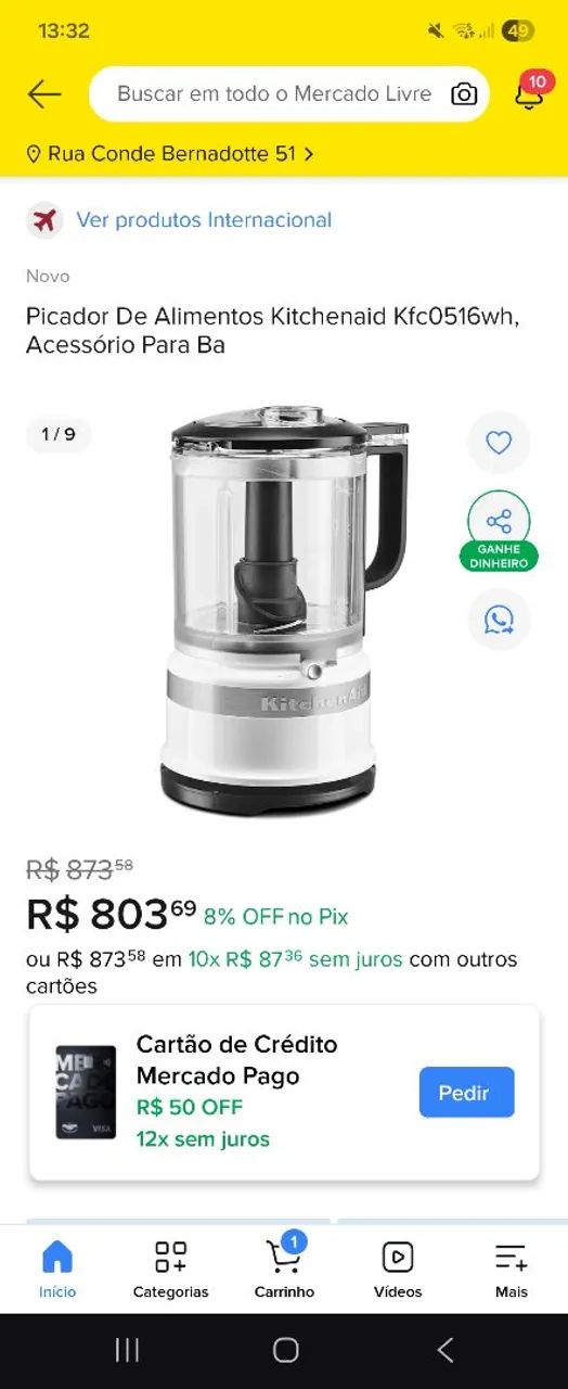 Mini processador de alimentos kitchenaid  - Foto 4