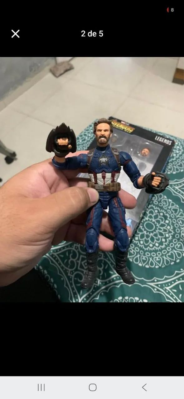 CAPITÃO AMÉRICA - MARVEL LEGENDS - Foto 2