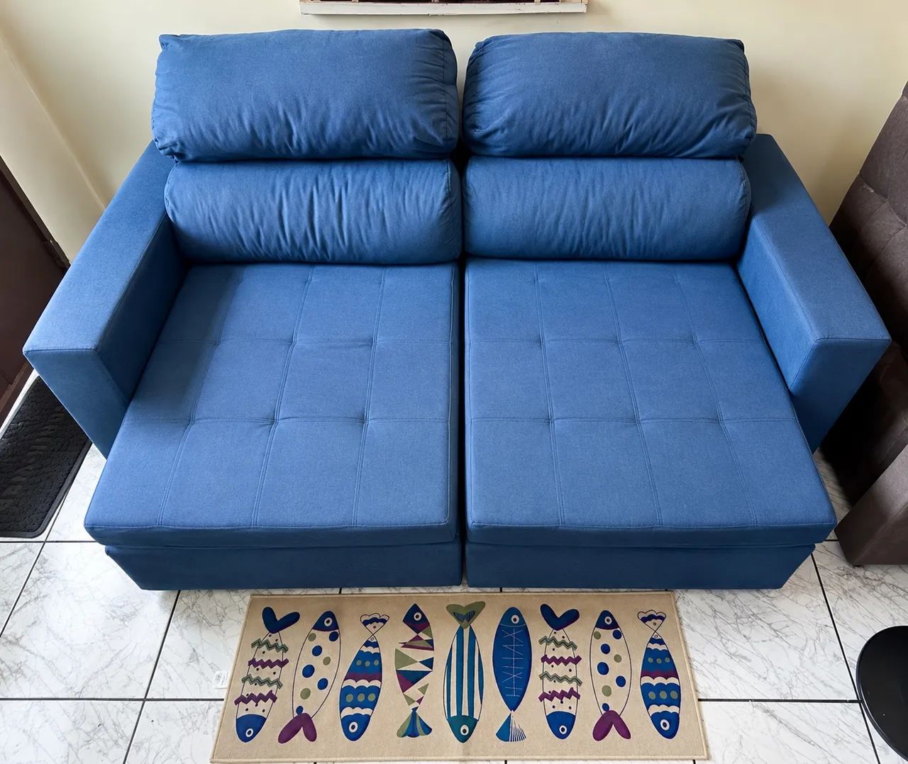 Sofá cama e baú 3 em 1 - Foto 2