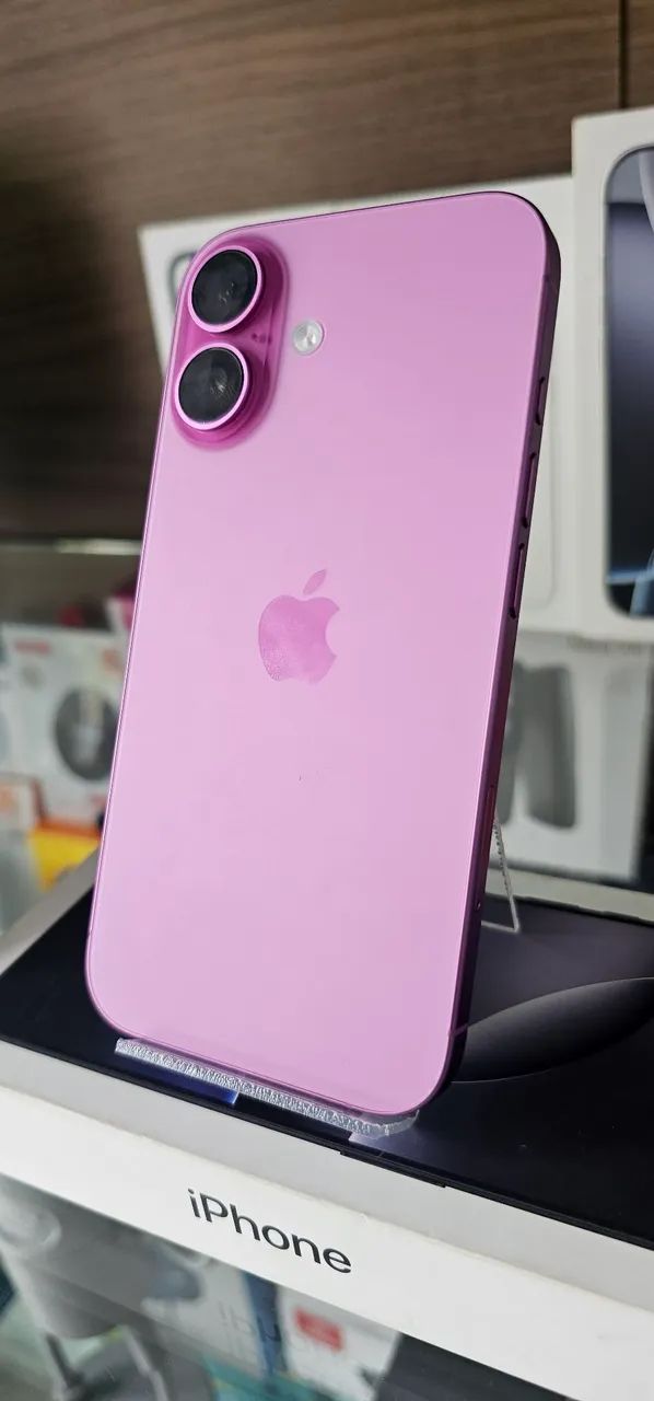 iPhone 16 rosa bateria 100% na garantia apple - Foto 2