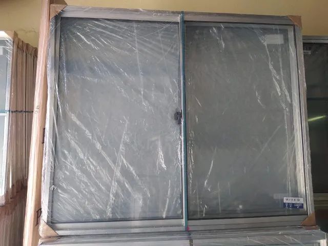 Janelas 2 Folhas de Alumínio com Vidro - Foto 5