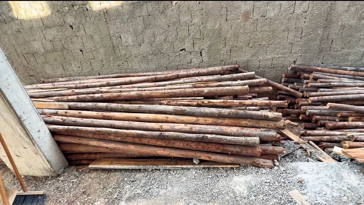 Escoras de eucalipto  3,5mt