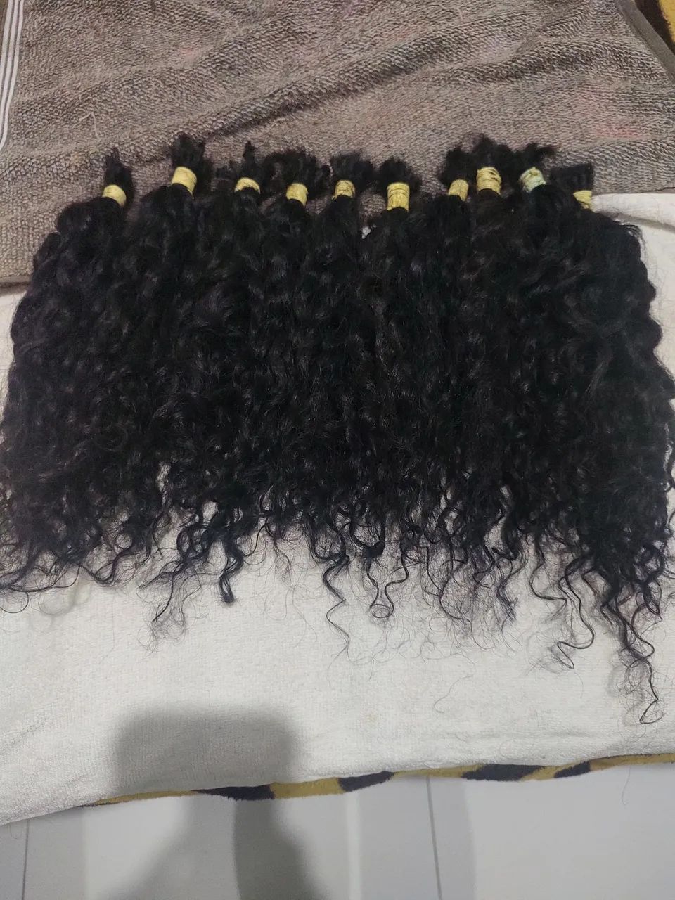 Cabelo humano cacheado de 38 a 40 cm  - Foto 2