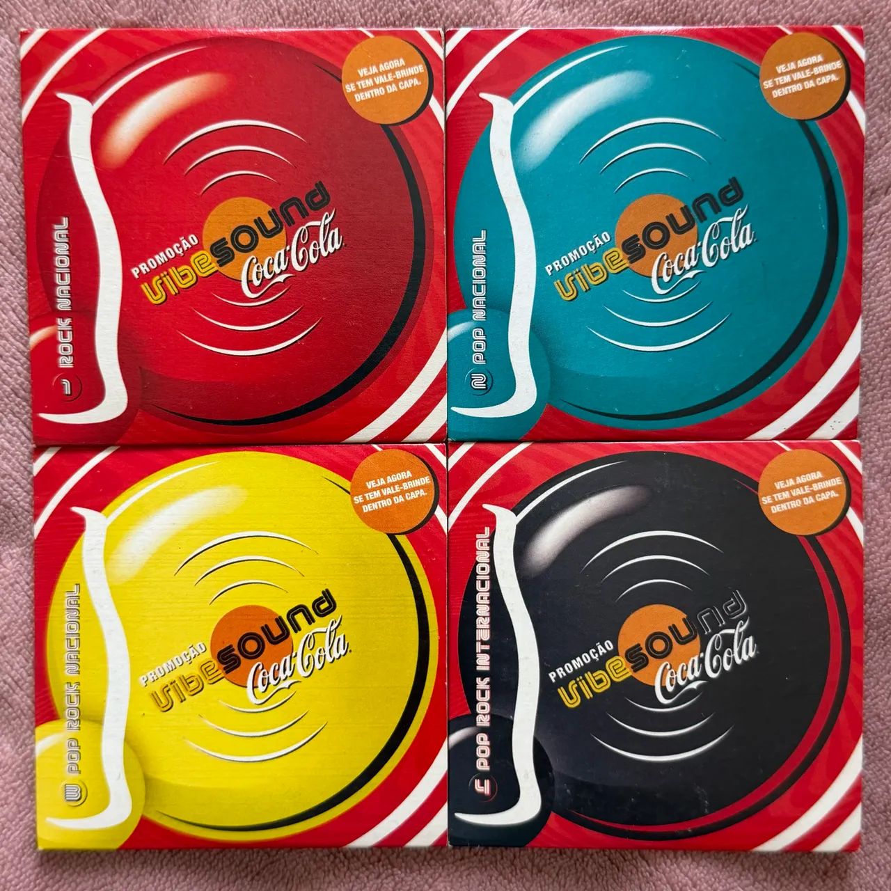 Mini CDs Coca Cola - Coleção Completa