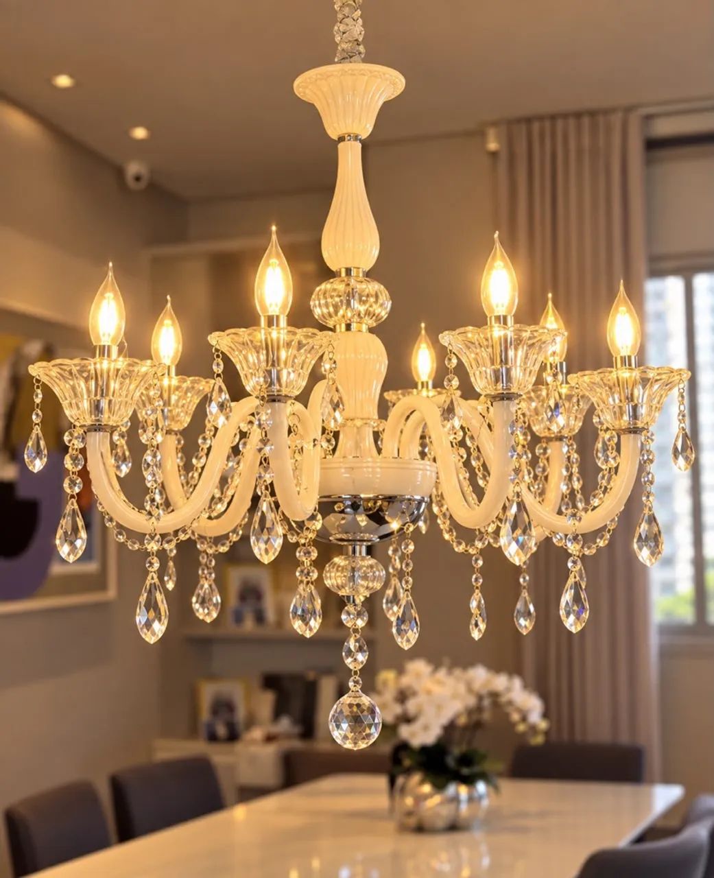 LUSTRE DE CRISTAL