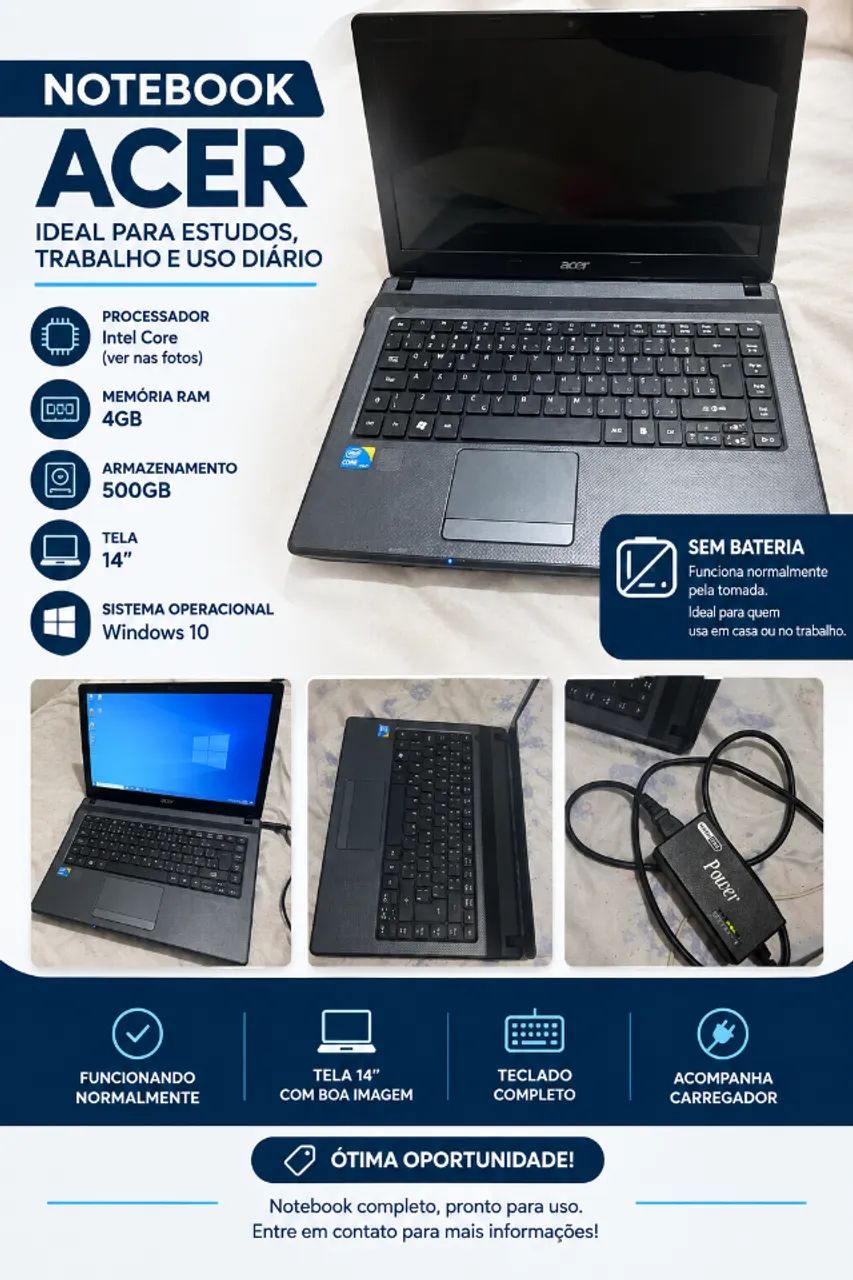 Notebook Acer 