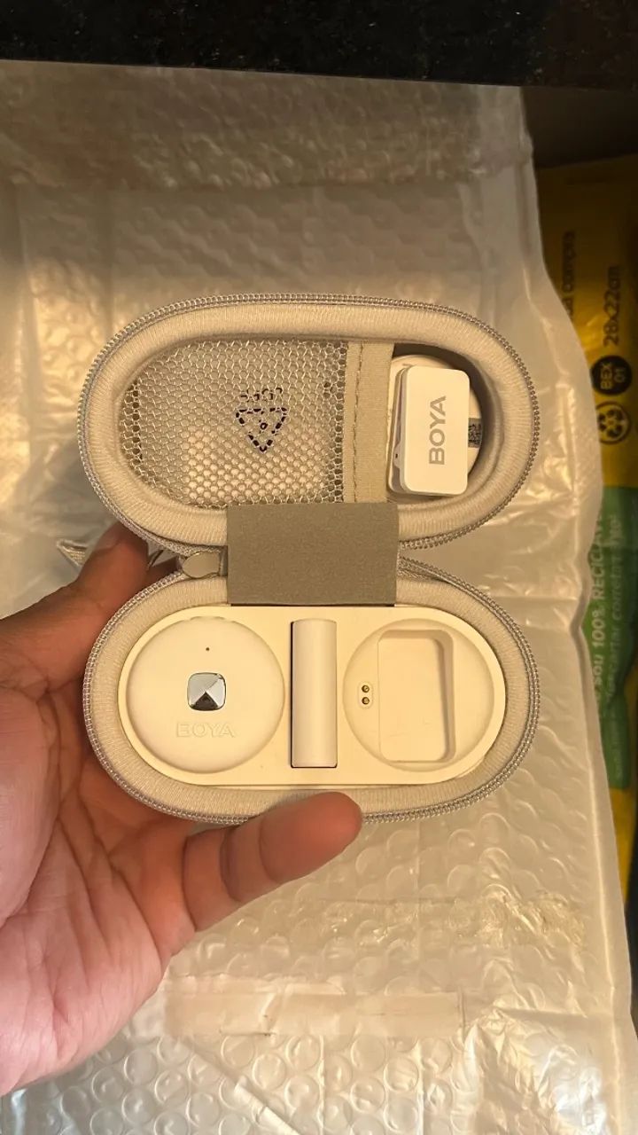 Microfone Sem Fio Lapela BOYA Omic - Foto 4