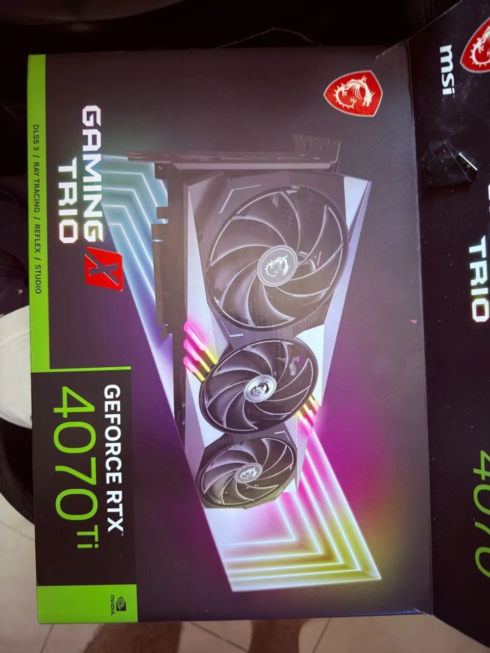 Vendo placa de vídeo MSI RTX 4070ti 12GB